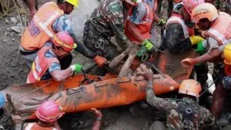 Two Nepal hydropower workers rescued nine days after disaster Two Nepal hydropower workers rescued from a tunnel nine days after deadly floods and glacier collapse