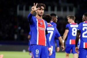 UCL: Torres scores hat-trick as PSG thrash Slovan Bratislava 6-1 Ferran Torres