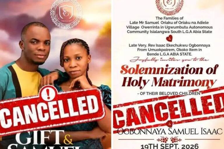 Groom cancels wedding one day to ceremony Groom cancels wedding one day to event ceremony