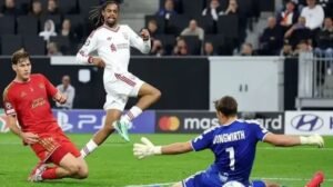 Barcola scores hat-trick as Liverpool cruise past LASK Liverpool score six in nine-goal champions league thriller