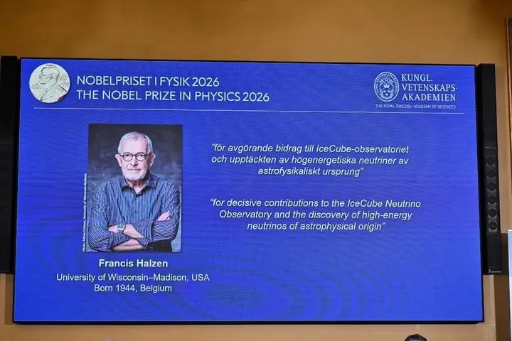 Francis Halzen wins 2026 Nobel Prize in Physics for IceCube neutrino research