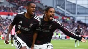 Liverpool end Brentford unbeaten start with 2-1 win