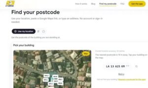 Nigeria digital postcode system