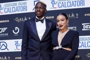 Stefanie, Osimhen’s pregnant girlfriend involved in car crash