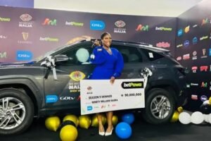 Temi Nkem receives BBNaija N90m, new SUV