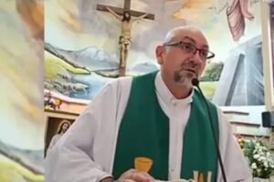 Catholic priest dies as cross falls on him during mass